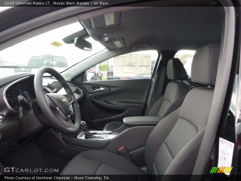 Mosaic Black Metallic / Jet Black 2016 Chevrolet Malibu LT