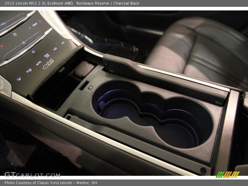Bordeaux Reserve / Charcoal Black 2013 Lincoln MKZ 2.0L EcoBoost AWD