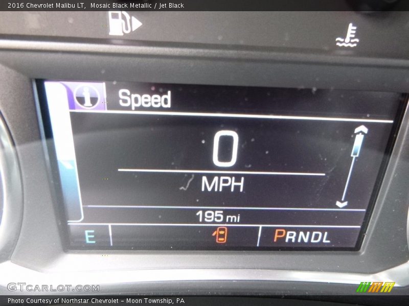 Mosaic Black Metallic / Jet Black 2016 Chevrolet Malibu LT