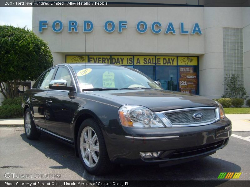 Alloy Metallic / Pebble 2007 Ford Five Hundred Limited