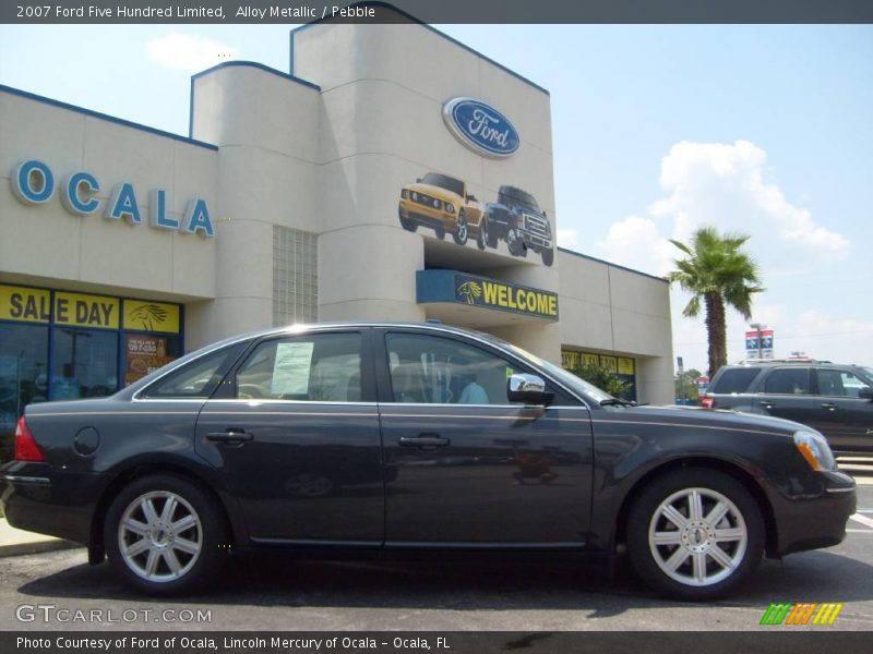 Alloy Metallic / Pebble 2007 Ford Five Hundred Limited