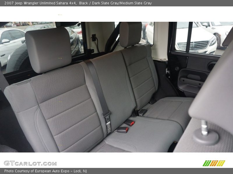 Black / Dark Slate Gray/Medium Slate Gray 2007 Jeep Wrangler Unlimited Sahara 4x4