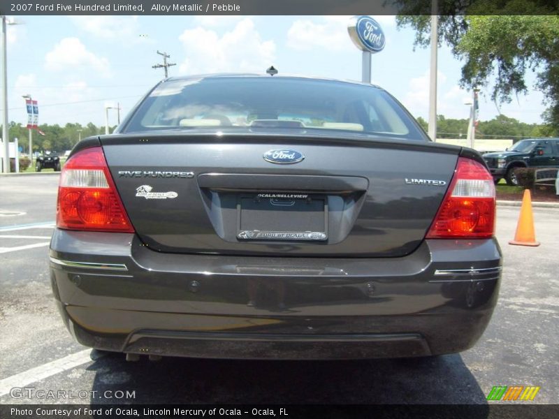 Alloy Metallic / Pebble 2007 Ford Five Hundred Limited