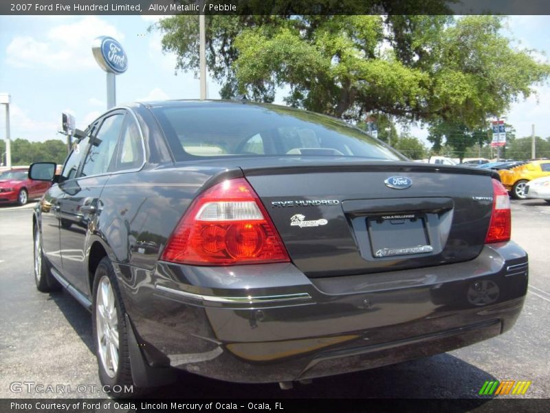 Alloy Metallic / Pebble 2007 Ford Five Hundred Limited