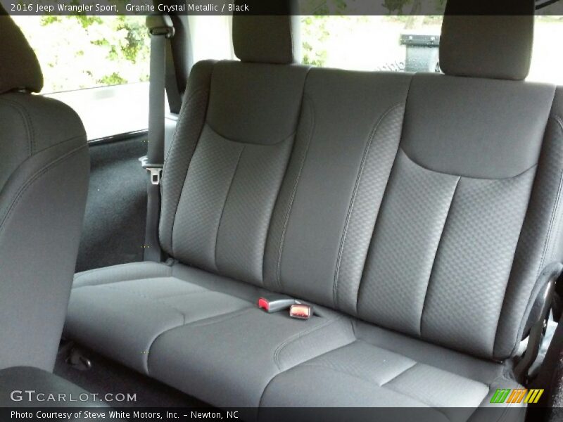 Granite Crystal Metallic / Black 2016 Jeep Wrangler Sport