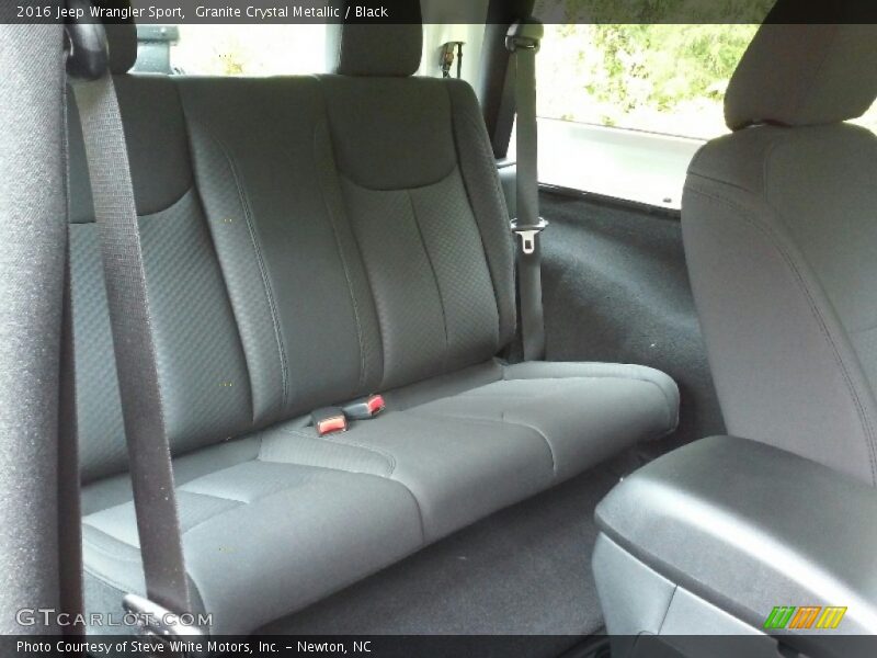 Granite Crystal Metallic / Black 2016 Jeep Wrangler Sport
