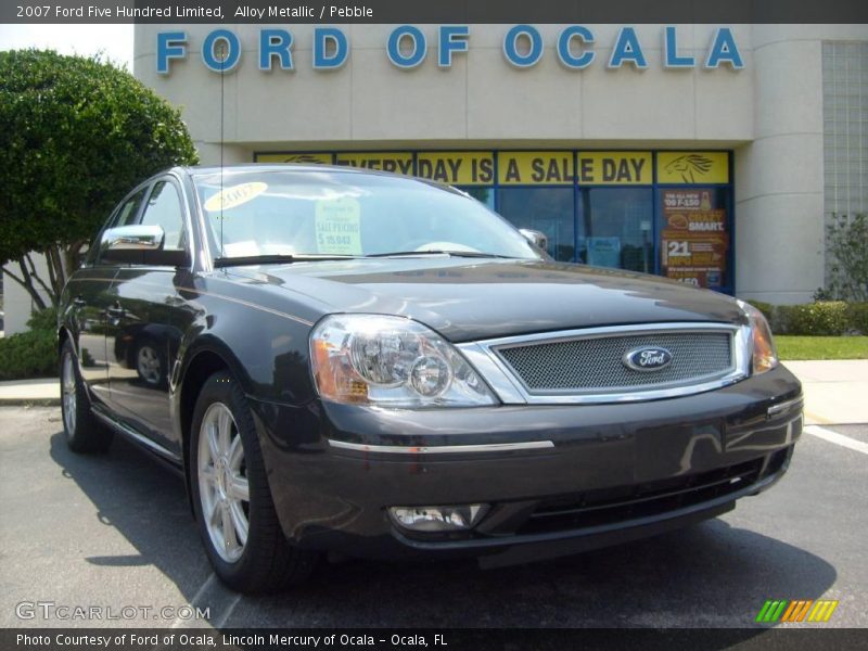 Alloy Metallic / Pebble 2007 Ford Five Hundred Limited