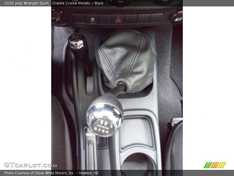 Granite Crystal Metallic / Black 2016 Jeep Wrangler Sport