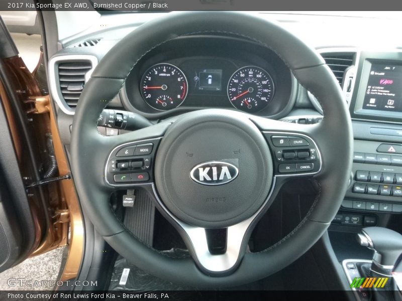  2017 Sportage EX AWD Steering Wheel