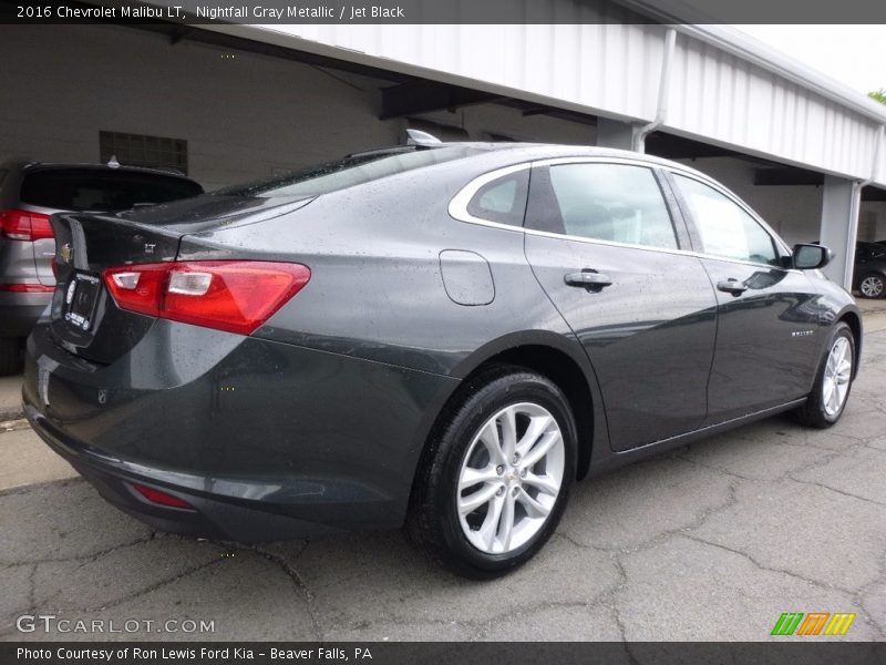 Nightfall Gray Metallic / Jet Black 2016 Chevrolet Malibu LT