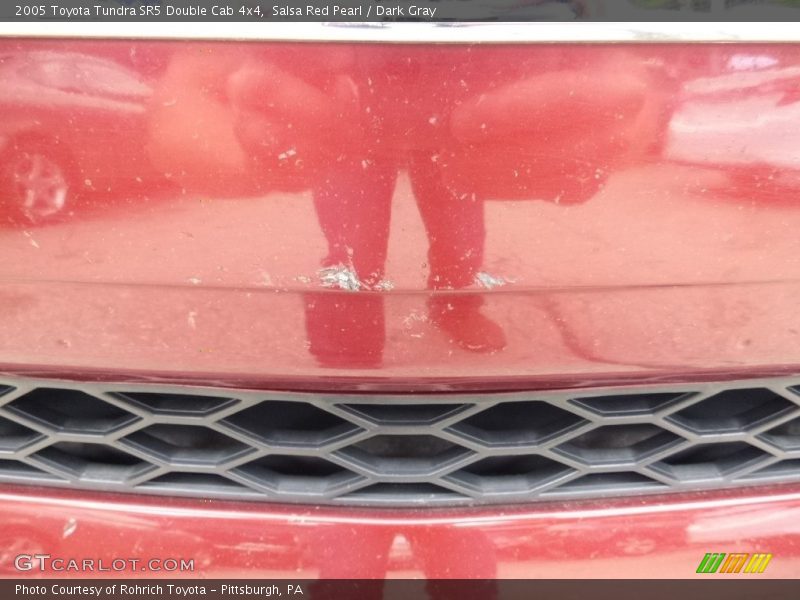 Salsa Red Pearl / Dark Gray 2005 Toyota Tundra SR5 Double Cab 4x4