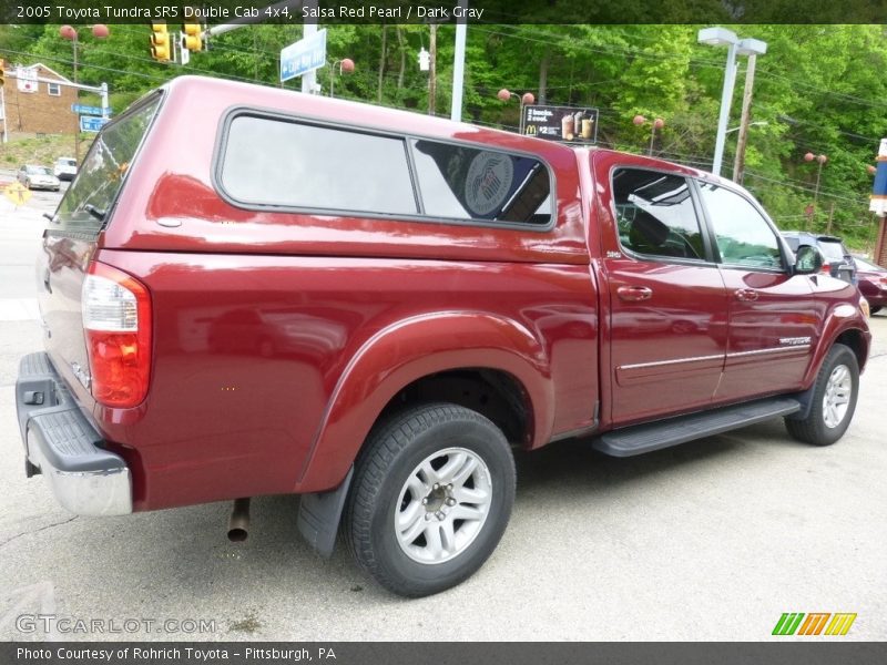 Salsa Red Pearl / Dark Gray 2005 Toyota Tundra SR5 Double Cab 4x4