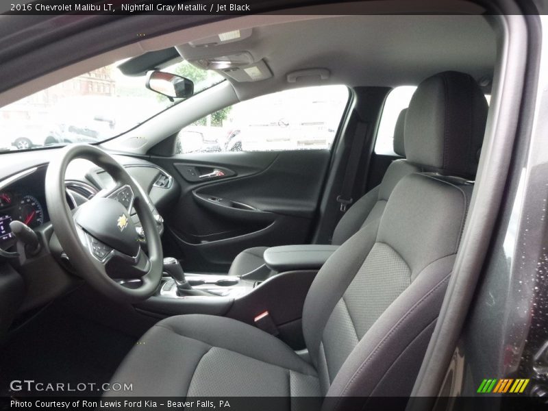 Nightfall Gray Metallic / Jet Black 2016 Chevrolet Malibu LT