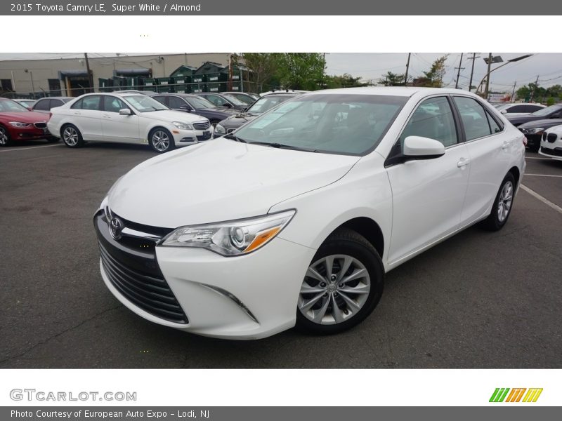 Super White / Almond 2015 Toyota Camry LE