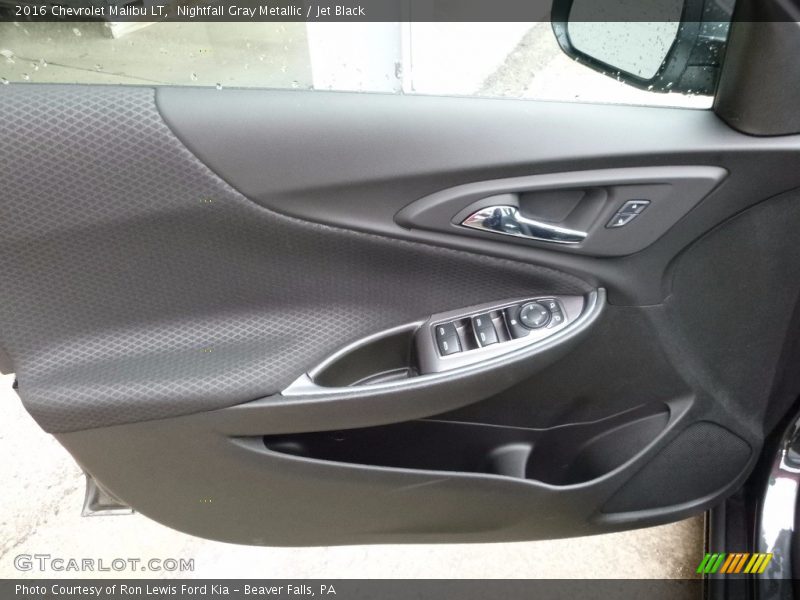 Nightfall Gray Metallic / Jet Black 2016 Chevrolet Malibu LT