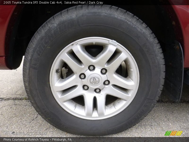 Salsa Red Pearl / Dark Gray 2005 Toyota Tundra SR5 Double Cab 4x4
