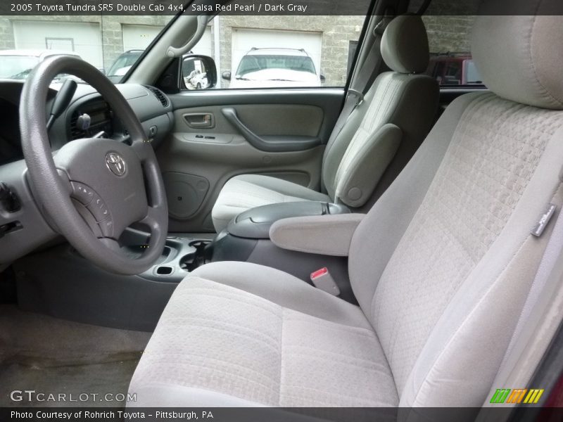 Salsa Red Pearl / Dark Gray 2005 Toyota Tundra SR5 Double Cab 4x4