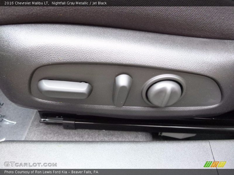 Nightfall Gray Metallic / Jet Black 2016 Chevrolet Malibu LT