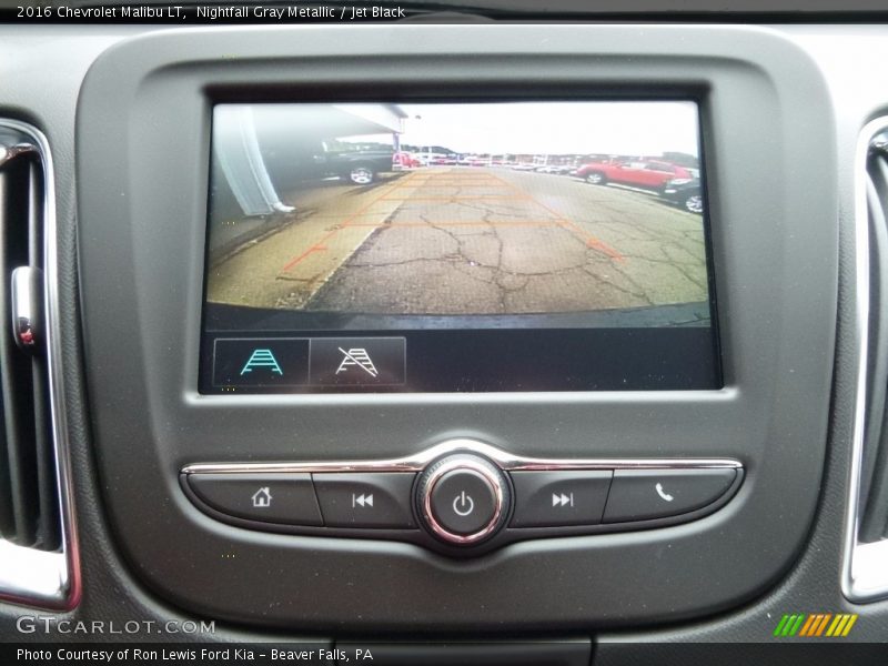Nightfall Gray Metallic / Jet Black 2016 Chevrolet Malibu LT