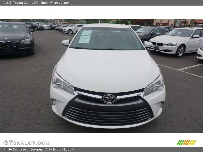 Super White / Almond 2015 Toyota Camry LE