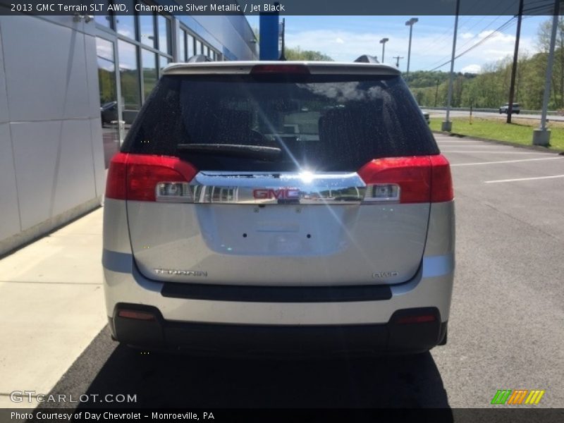 Champagne Silver Metallic / Jet Black 2013 GMC Terrain SLT AWD