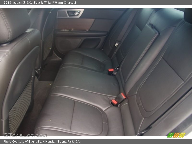 Polaris White / Warm Charcoal 2013 Jaguar XF 3.0