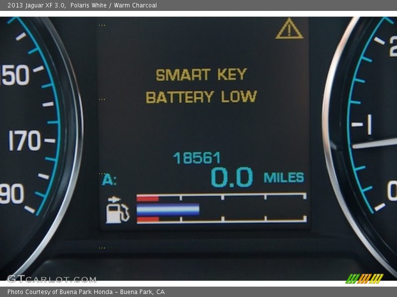 Polaris White / Warm Charcoal 2013 Jaguar XF 3.0