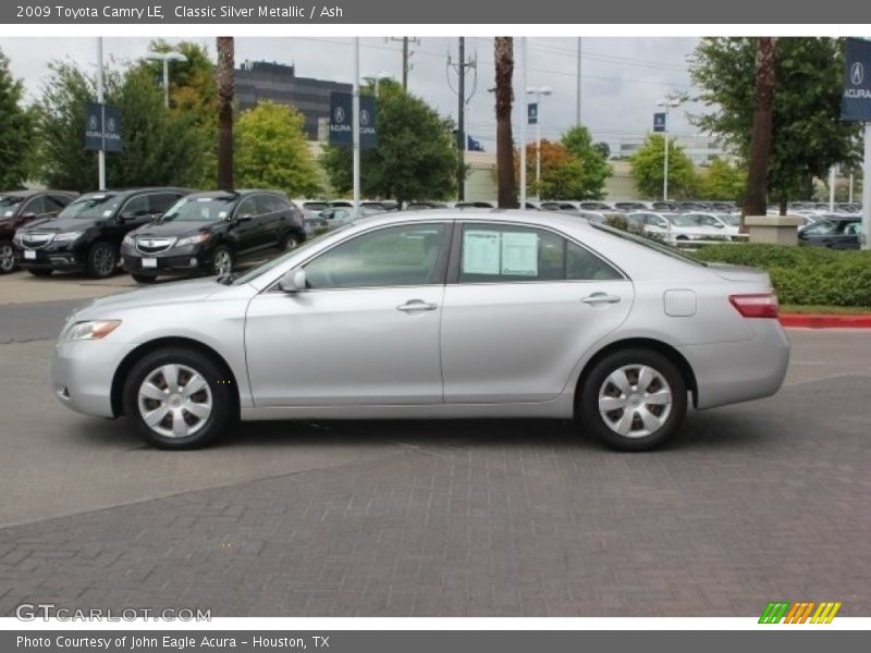 Classic Silver Metallic / Ash 2009 Toyota Camry LE