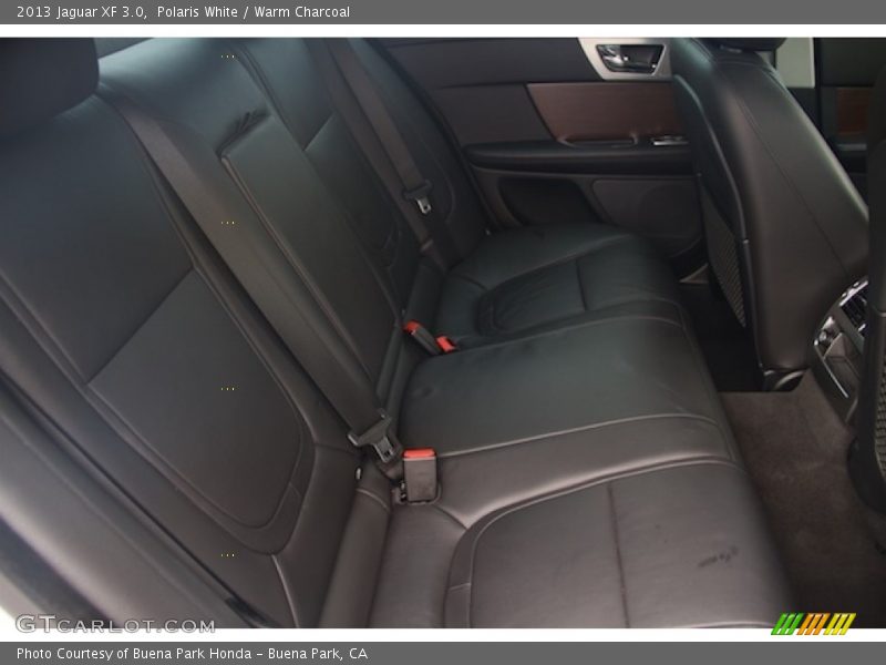 Polaris White / Warm Charcoal 2013 Jaguar XF 3.0