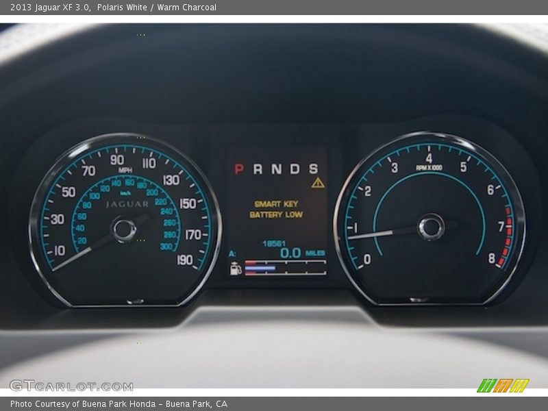 Polaris White / Warm Charcoal 2013 Jaguar XF 3.0