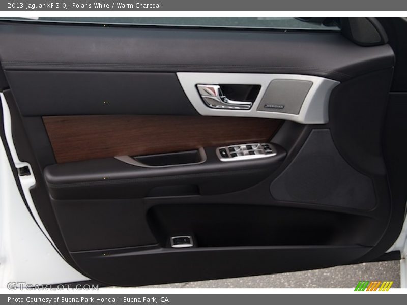 Polaris White / Warm Charcoal 2013 Jaguar XF 3.0