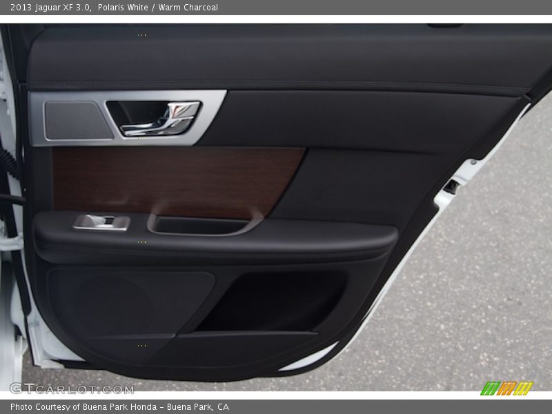 Polaris White / Warm Charcoal 2013 Jaguar XF 3.0