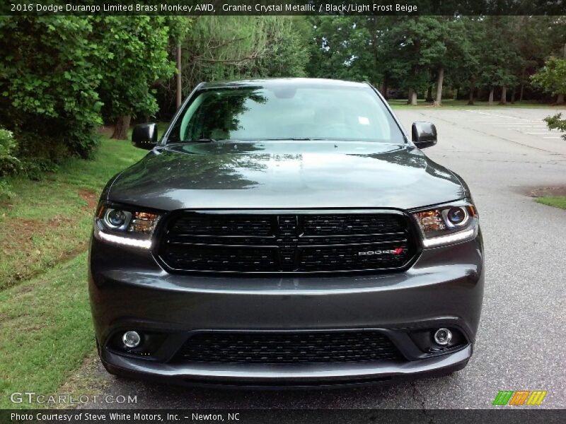 Granite Crystal Metallic / Black/Light Frost Beige 2016 Dodge Durango Limited Brass Monkey AWD