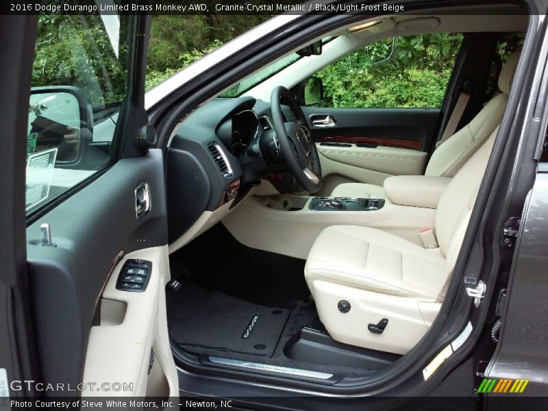 Granite Crystal Metallic / Black/Light Frost Beige 2016 Dodge Durango Limited Brass Monkey AWD