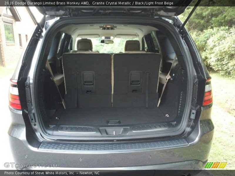 Granite Crystal Metallic / Black/Light Frost Beige 2016 Dodge Durango Limited Brass Monkey AWD