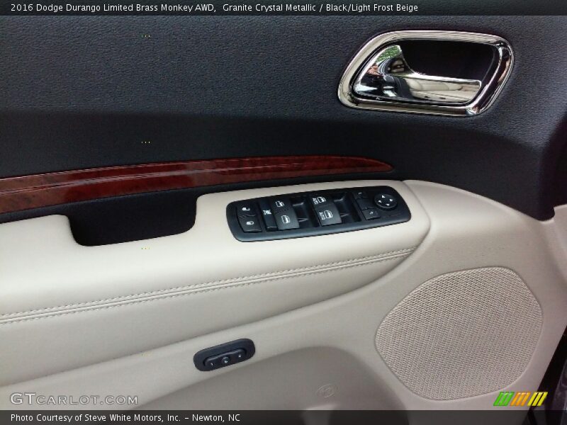 Granite Crystal Metallic / Black/Light Frost Beige 2016 Dodge Durango Limited Brass Monkey AWD