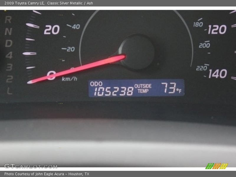 Classic Silver Metallic / Ash 2009 Toyota Camry LE