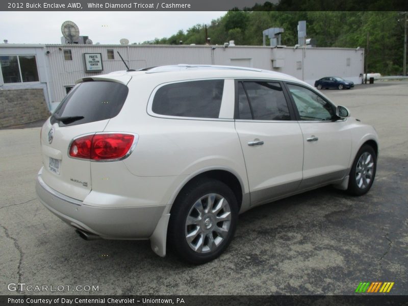 White Diamond Tricoat / Cashmere 2012 Buick Enclave AWD