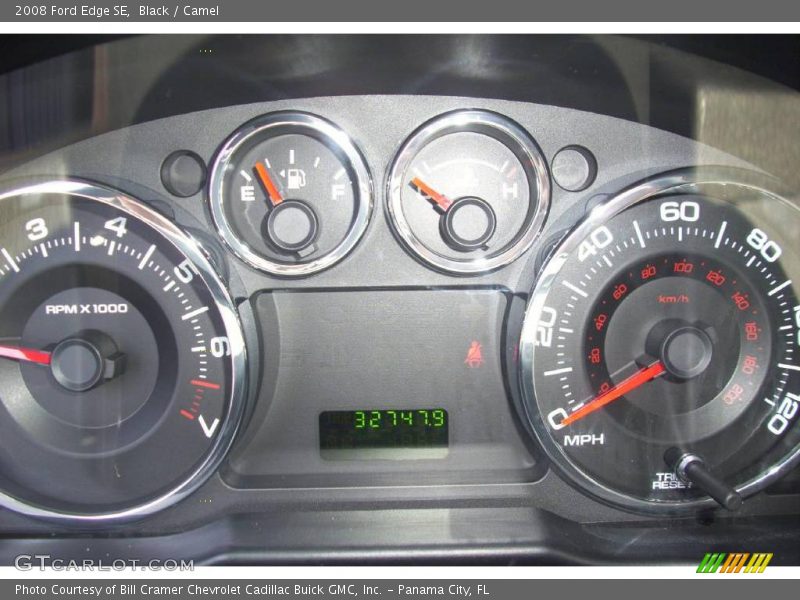 Black / Camel 2008 Ford Edge SE