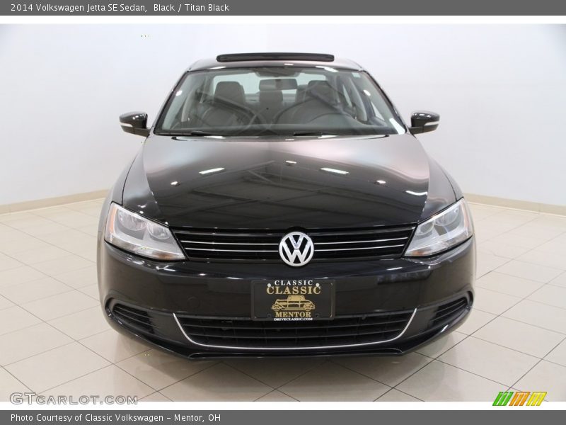 Black / Titan Black 2014 Volkswagen Jetta SE Sedan