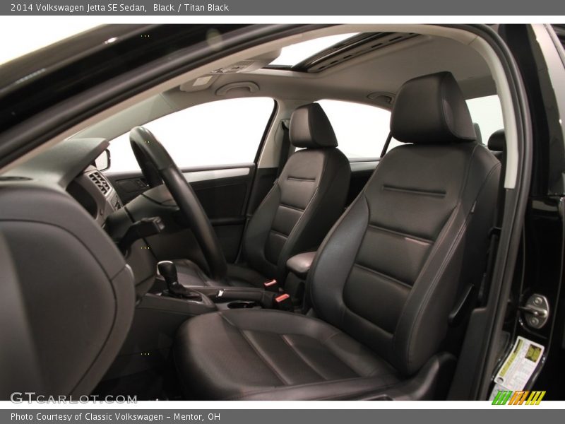 Black / Titan Black 2014 Volkswagen Jetta SE Sedan