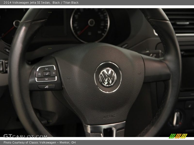 Black / Titan Black 2014 Volkswagen Jetta SE Sedan