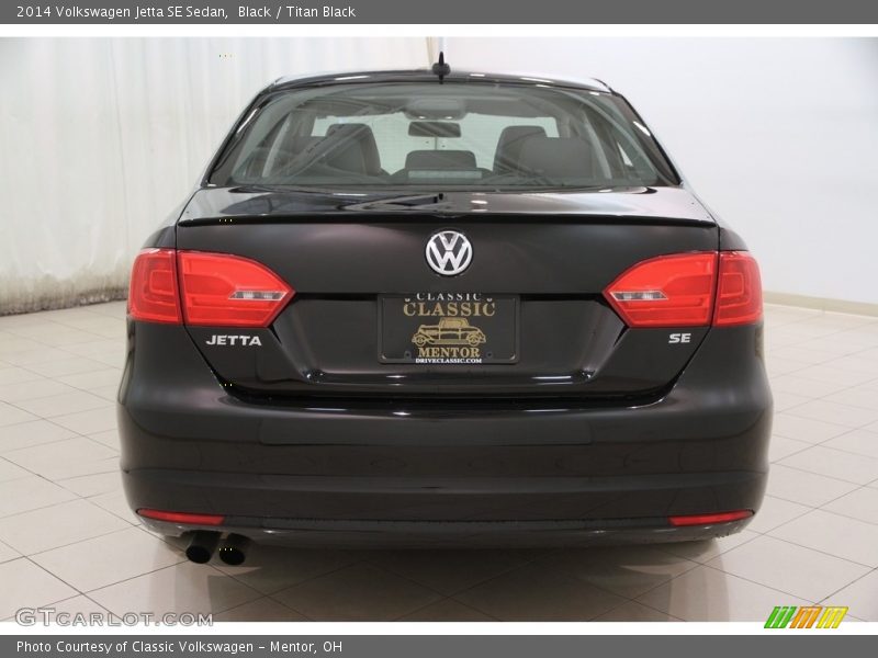 Black / Titan Black 2014 Volkswagen Jetta SE Sedan