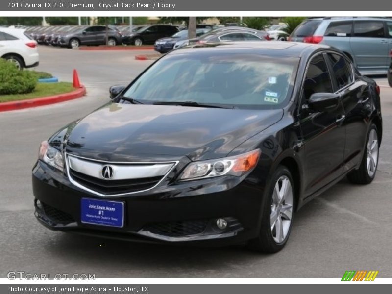 Crystal Black Pearl / Ebony 2013 Acura ILX 2.0L Premium