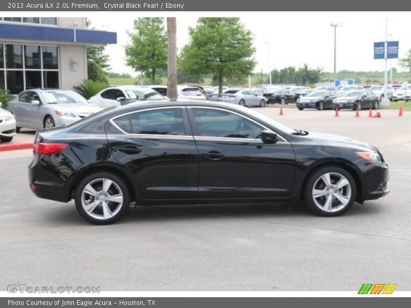 Crystal Black Pearl / Ebony 2013 Acura ILX 2.0L Premium