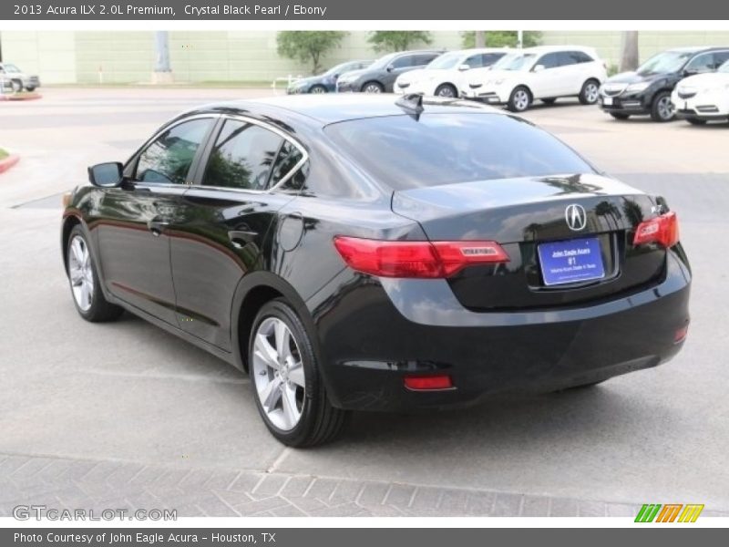 Crystal Black Pearl / Ebony 2013 Acura ILX 2.0L Premium