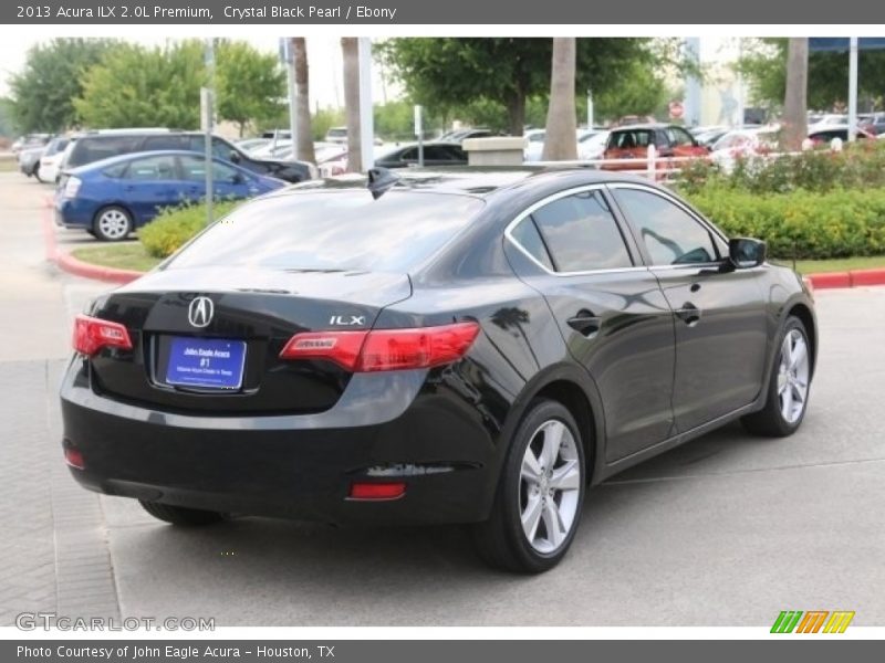 Crystal Black Pearl / Ebony 2013 Acura ILX 2.0L Premium