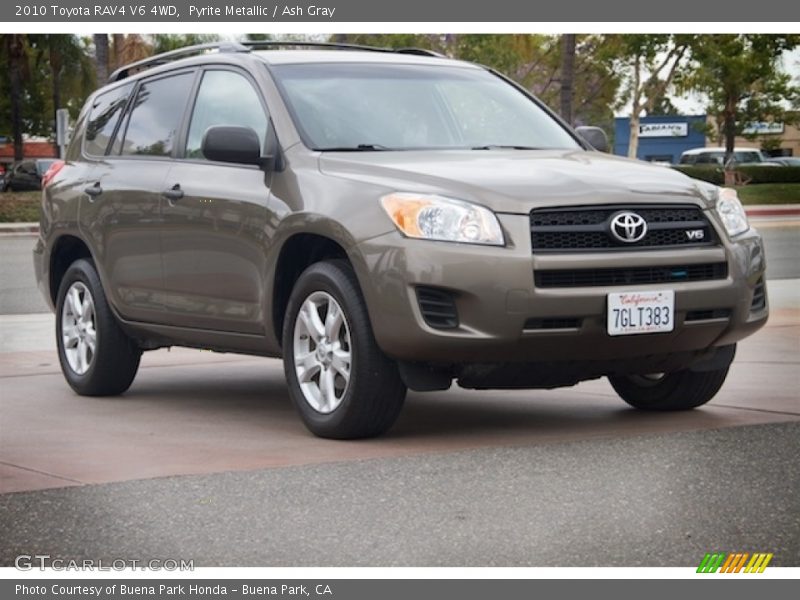 Pyrite Metallic / Ash Gray 2010 Toyota RAV4 V6 4WD
