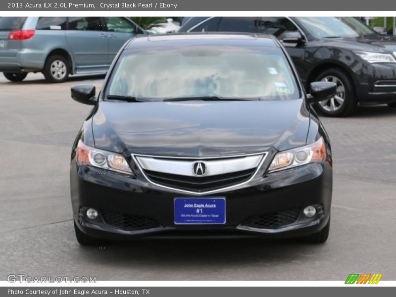 Crystal Black Pearl / Ebony 2013 Acura ILX 2.0L Premium