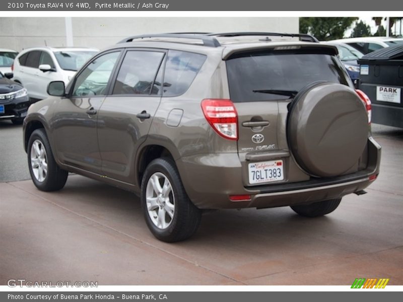 Pyrite Metallic / Ash Gray 2010 Toyota RAV4 V6 4WD